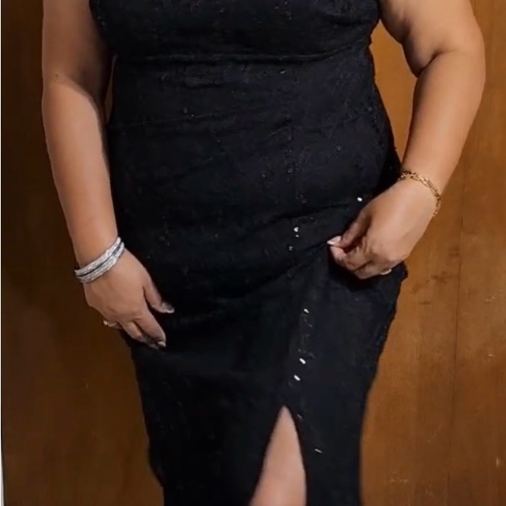 Chic Strapless Black Dress